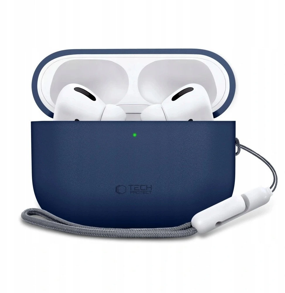Tech-Protect Silikoninis dėklas for AirPods Pro 3 - Navy Mėlyna