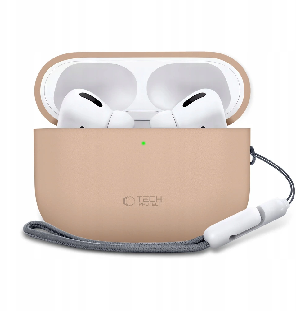 Tech-Protect Silikoninis dėklas for AirPods Pro 3 - rusvai gelsvas