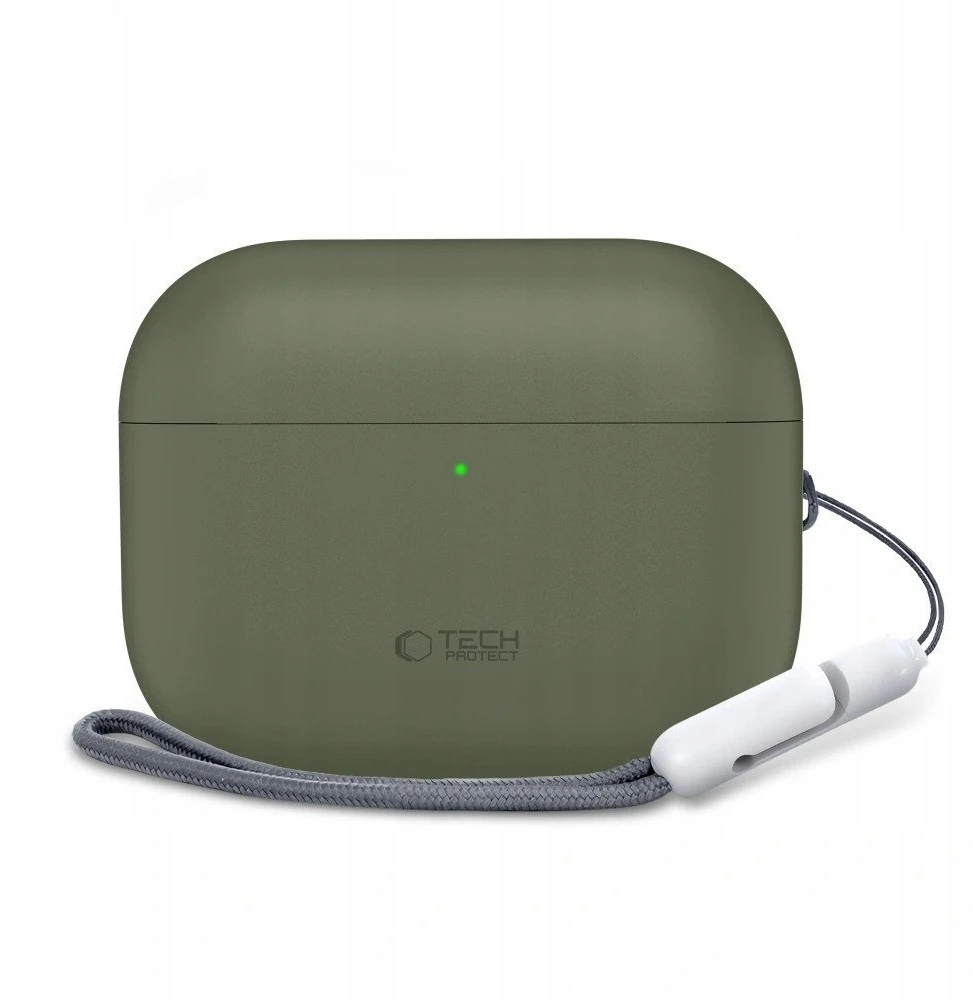 Tech-Protect Silikoninis dėklas for AirPods Pro 3 - Žalias