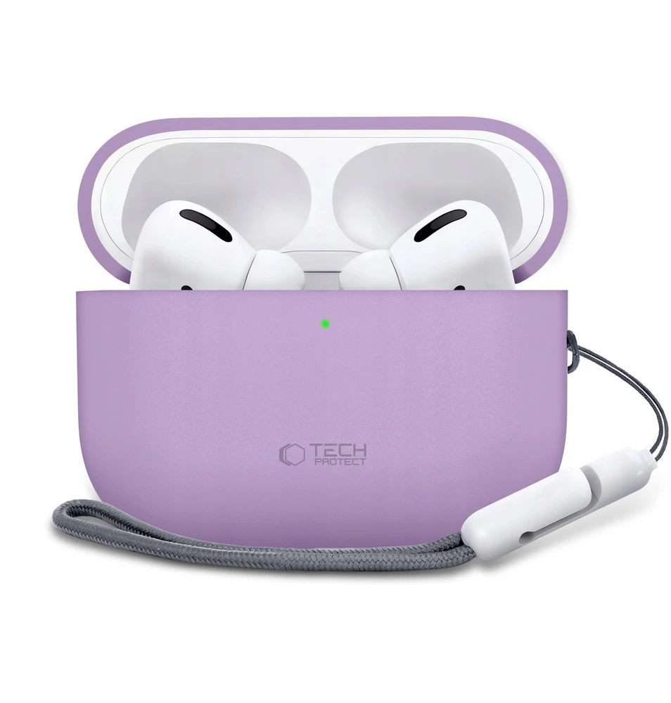 Tech-Protect Silikoninis dėklas for AirPods Pro 3 - Violetinė