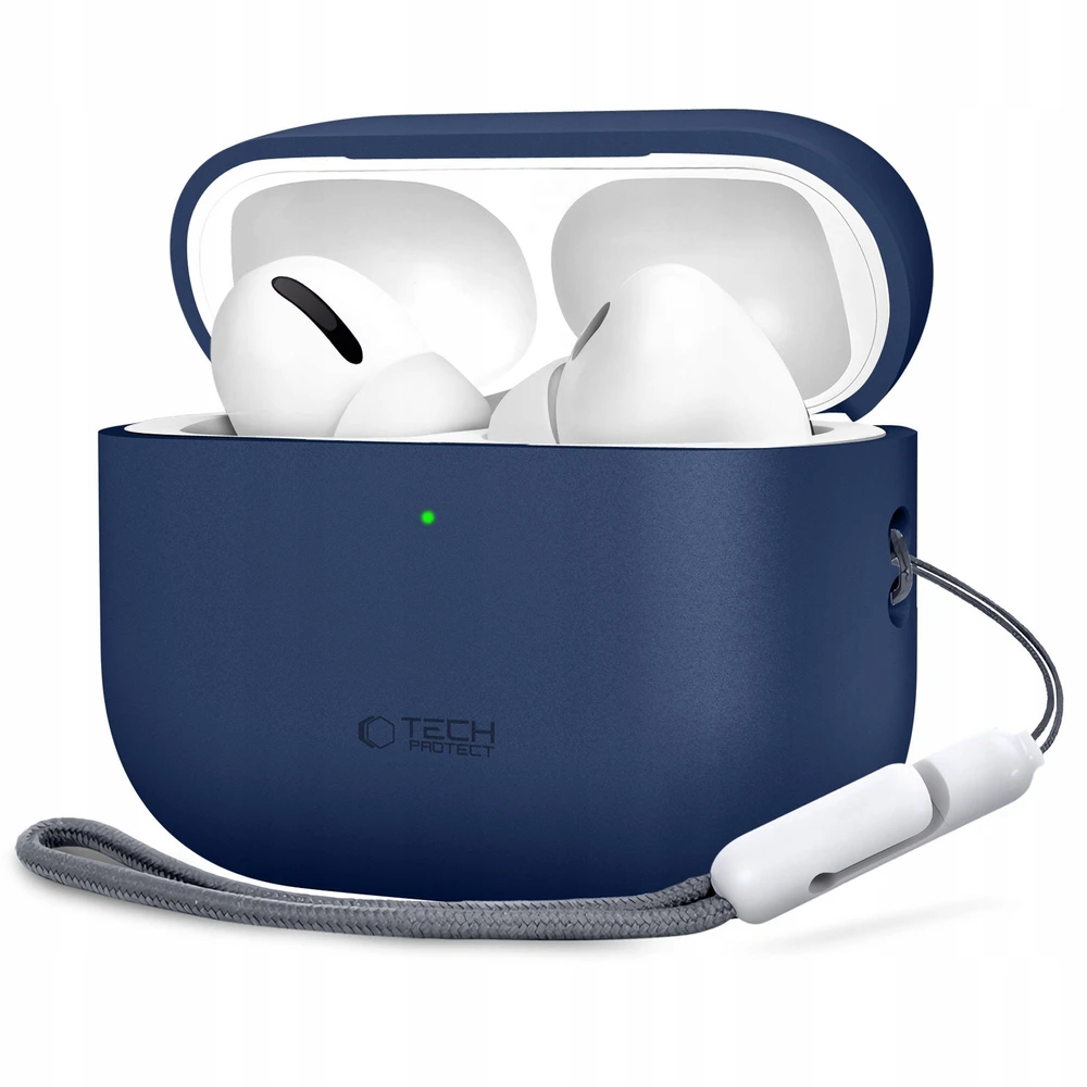 Tech-Protect Silikoninis dėklas for AirPods Pro 3 - Navy Mėlyna