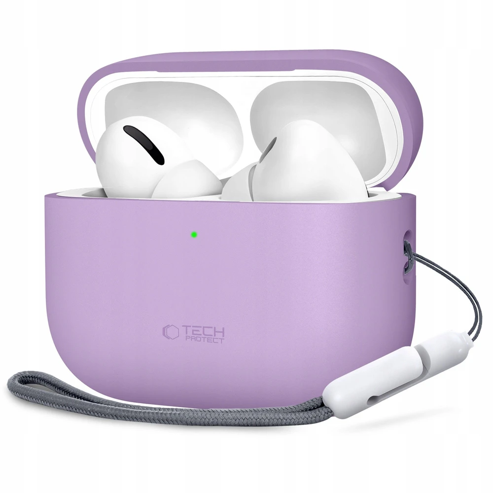 Tech-Protect Silikoninis dėklas for AirPods Pro 3 - Violetinė