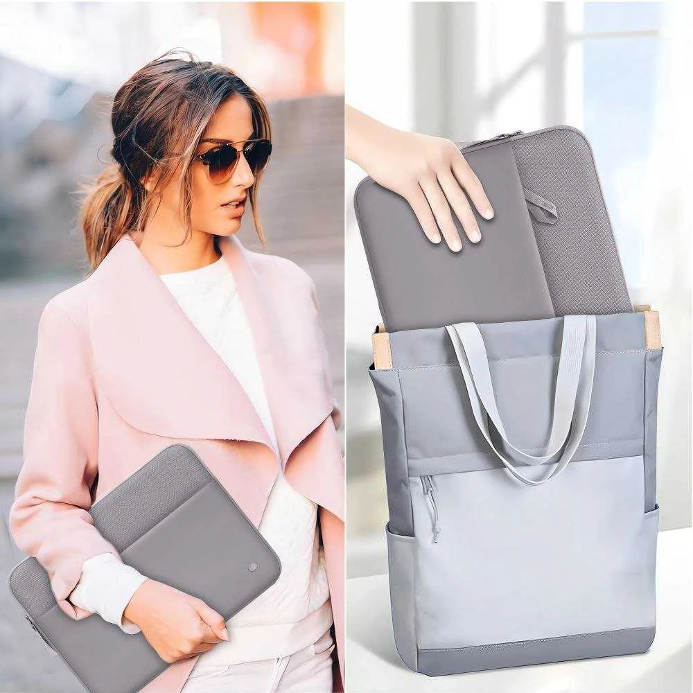 Tech-Protect Sleeve Nešiojamas kompiuteris Bag 13-14 - Gray