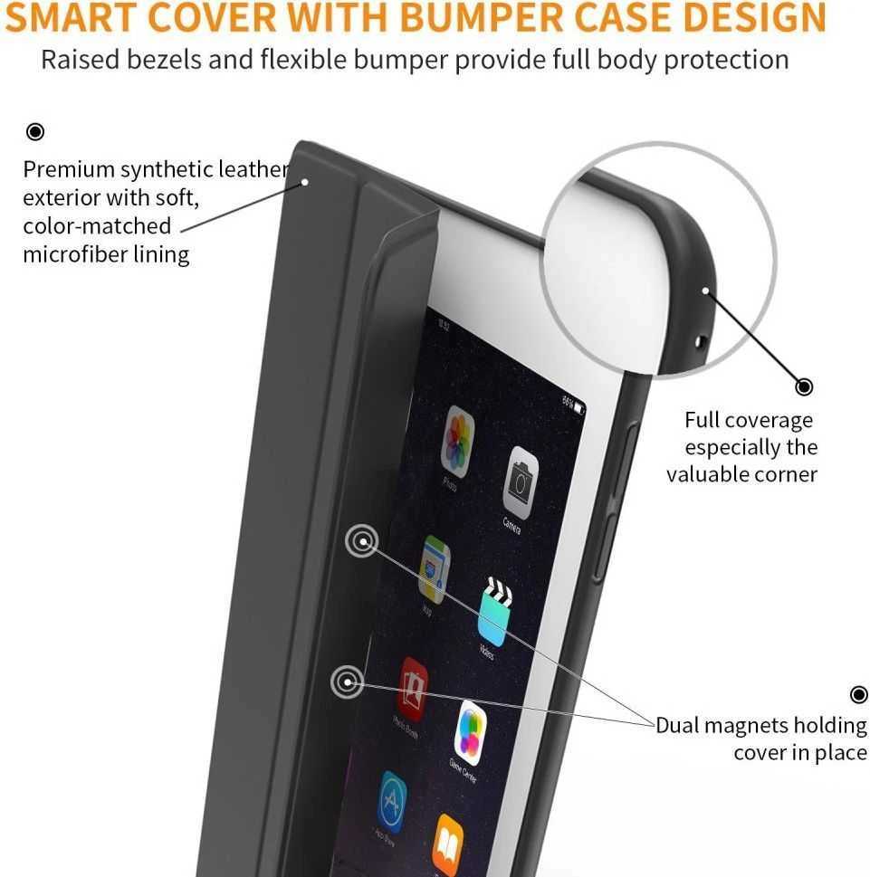 Naudojamas planšetiniame kompiuteryje „Tech-Protect Smartcase“.