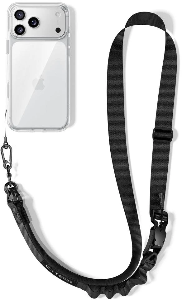 Tech-Protect C9S ROPE CROSSBODY Juodas