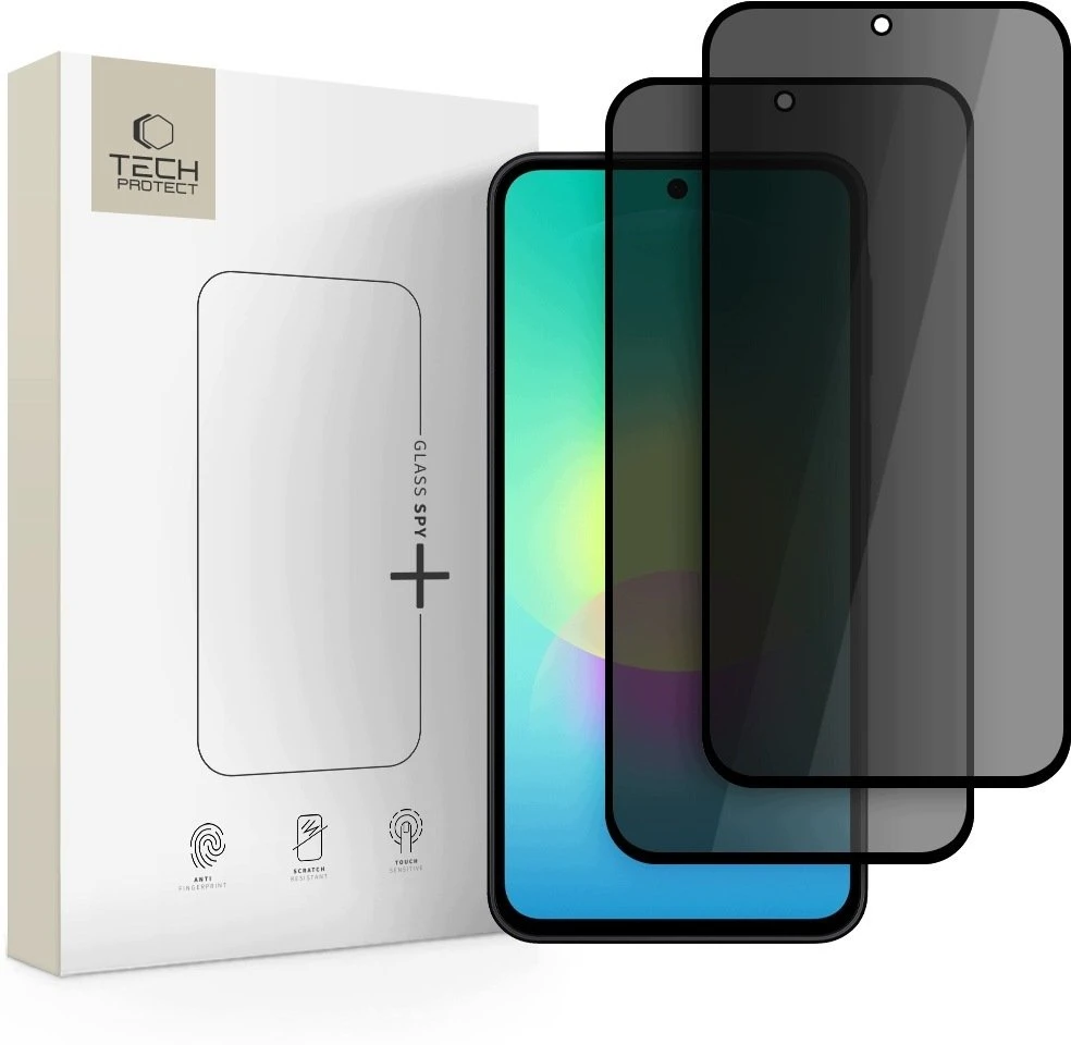 PRIVATUMĄ UŽTIKRINANTIS STIKLAS TECH-PROTECT GLASS SPY+ 2-PACK GALAXY A27 5G PRIVACY