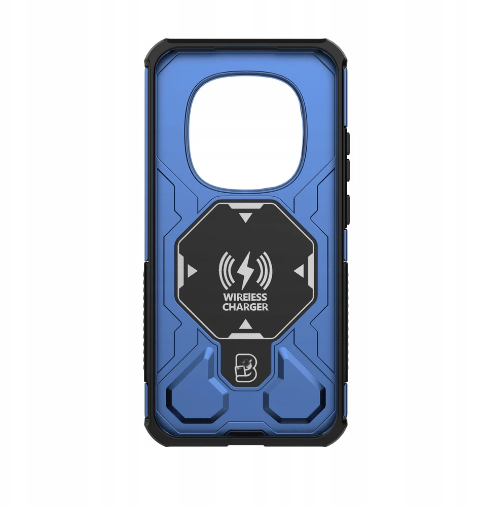 Dėklas Tech-Protect TacticStand MagSafe Xiaomi Redmi Note 15 Pro 5G matinės juodos spalvos