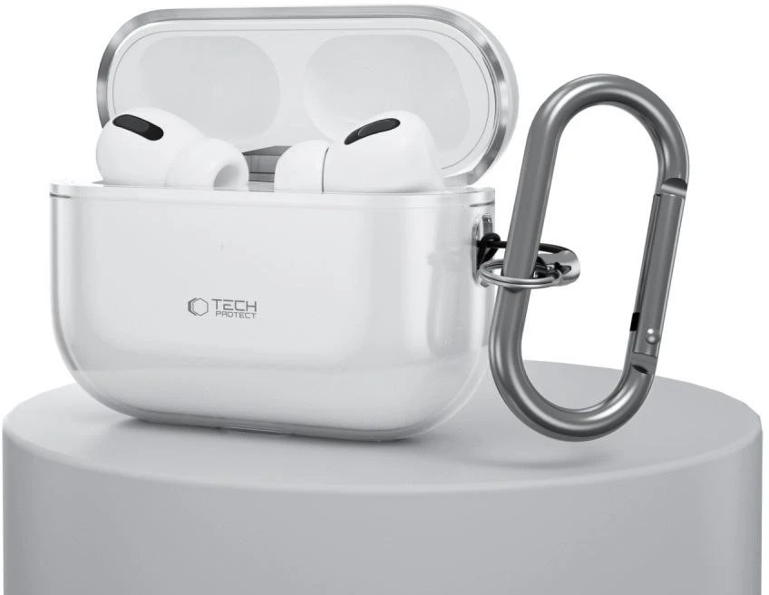 „Tech-Protect FlexAir“ dėklas, skirtas „AirPods Pro“ – skaidrus