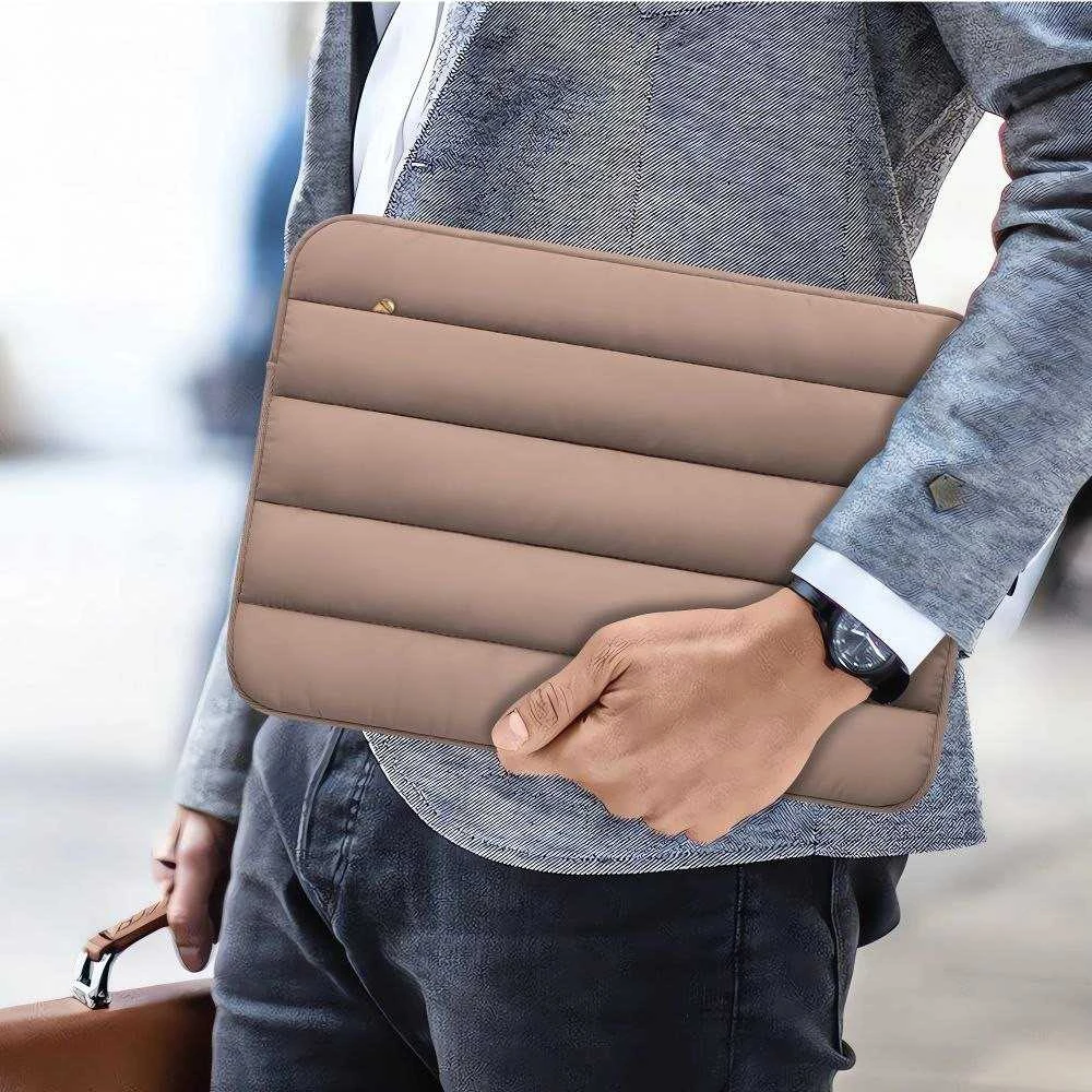 Tech Protect Tech-Protett Fluffy Nešiojamas kompiuteris Bag 15-16 - Brown