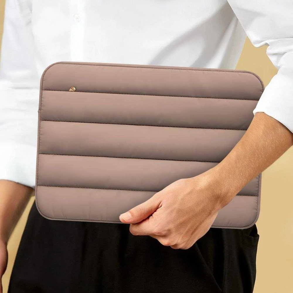 Tech Protect Tech-Protett Fluffy Nešiojamas kompiuteris Bag 15-16 - Brown