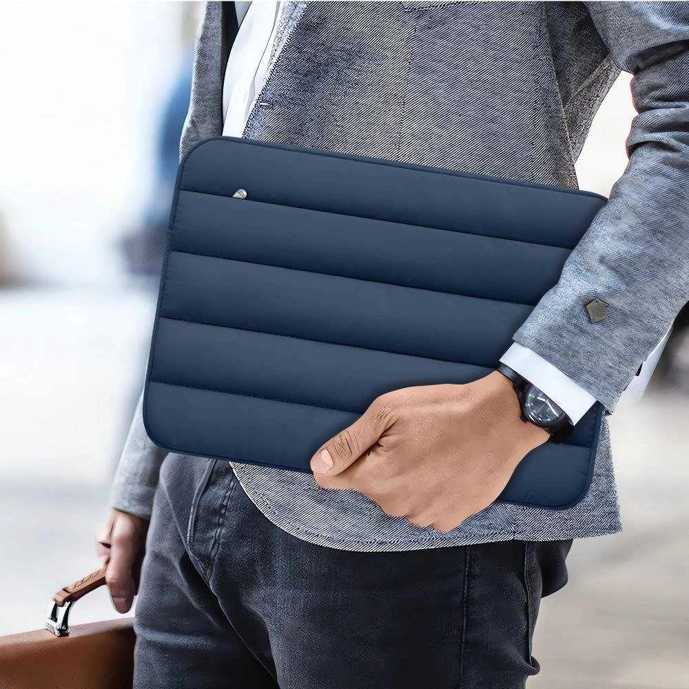 Tech Protect Tech-Protett Fluffy Nešiojamas kompiuteris Bag 13-14 - Navy Mėlyna