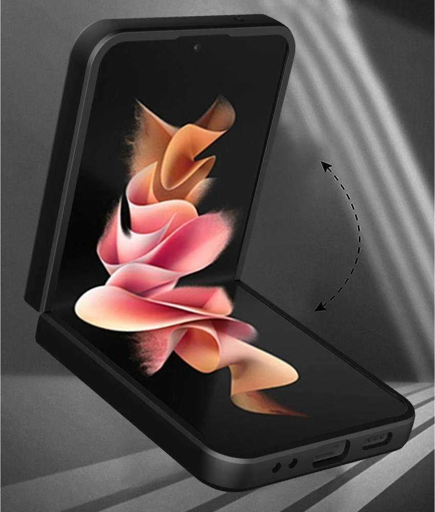 Dėklas TECH-PROTECT CAMSHIELD PRO GALAXY Z FLIP 4 Juodas