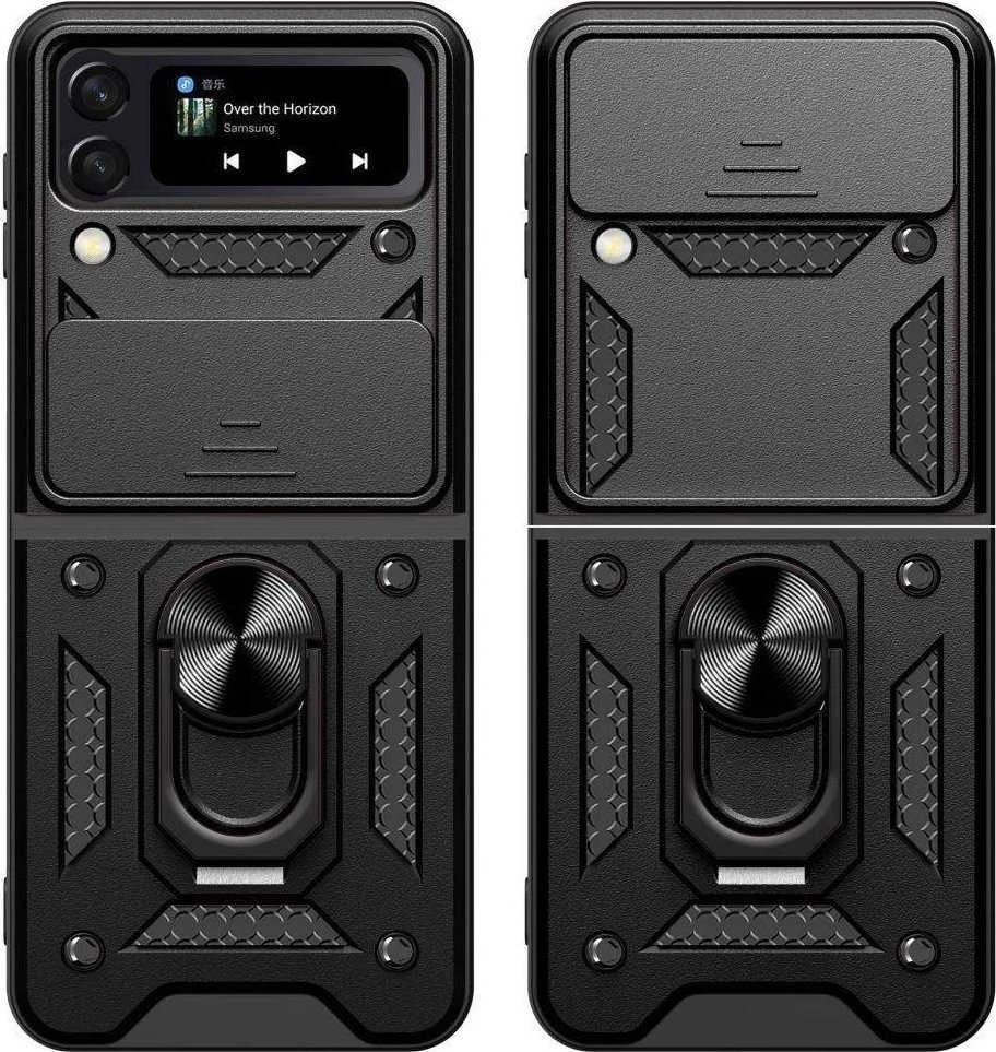 Dėklas TECH-PROTECT CAMSHIELD PRO GALAXY Z FLIP 4 Juodas