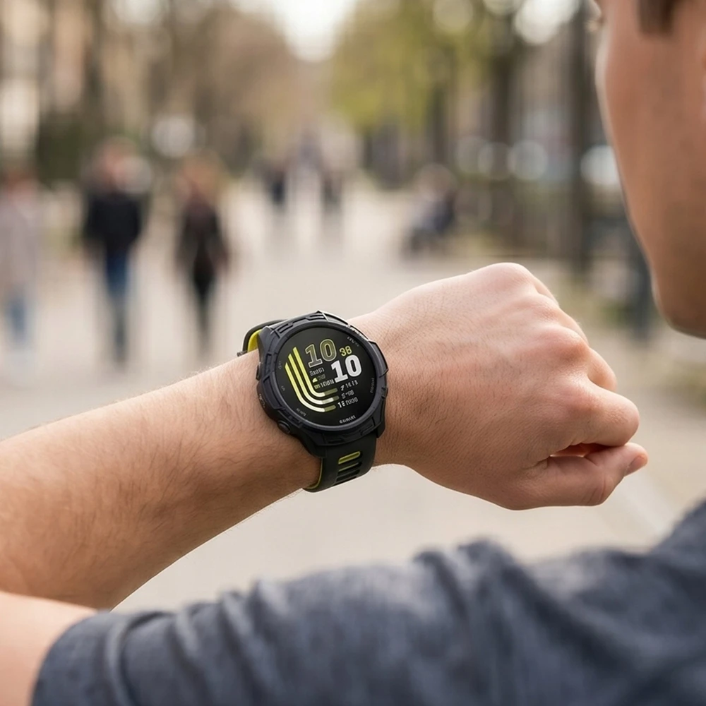 „Tech-Protect DEFENSE AIR“ laikrodis „GARMIN FORERUNNER 70 / 170“ Juodas