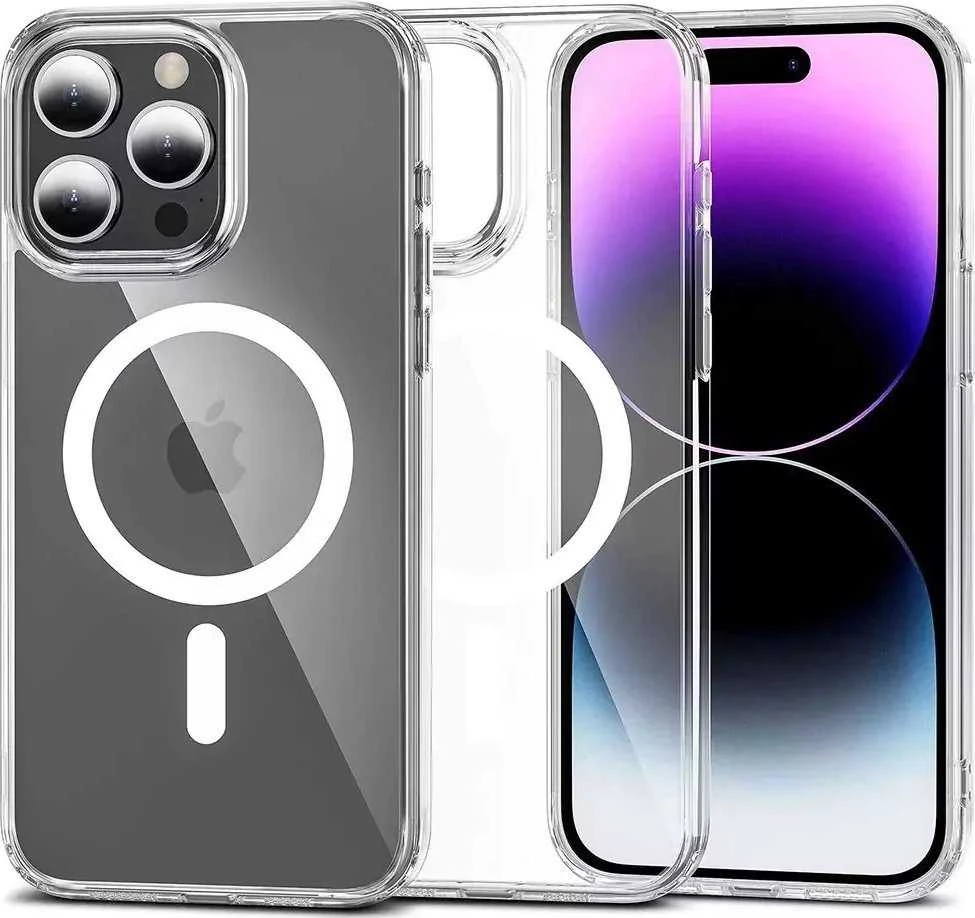 Tech-Protect FlexAir Hybrid MagSafe Apple iPhone 15 Pro – dėklas telefonui skaidrus