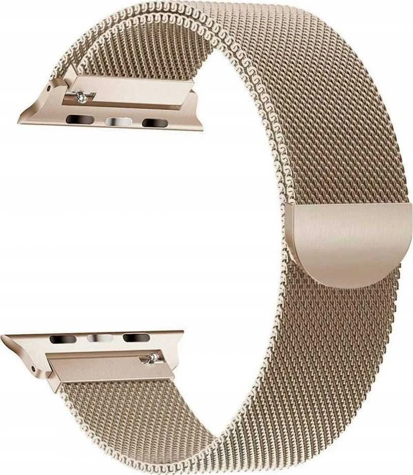 Apyrankė Apple Watch 1/2/3/4/5 (38/40mm) Tech-Protect Milaneseband aukso spalvos