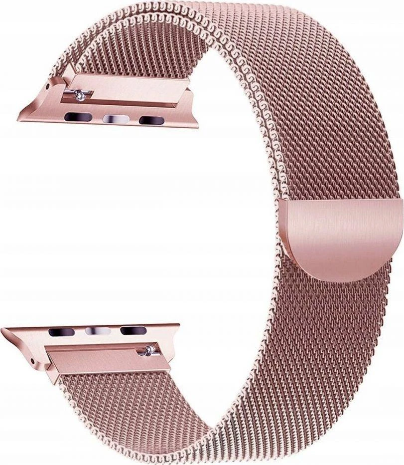 Tech Protect Išmaniojo laikrodžio Apple 1/2/3/4/5 metalinis dirželis, Rožinės spalvos, 38/40mm