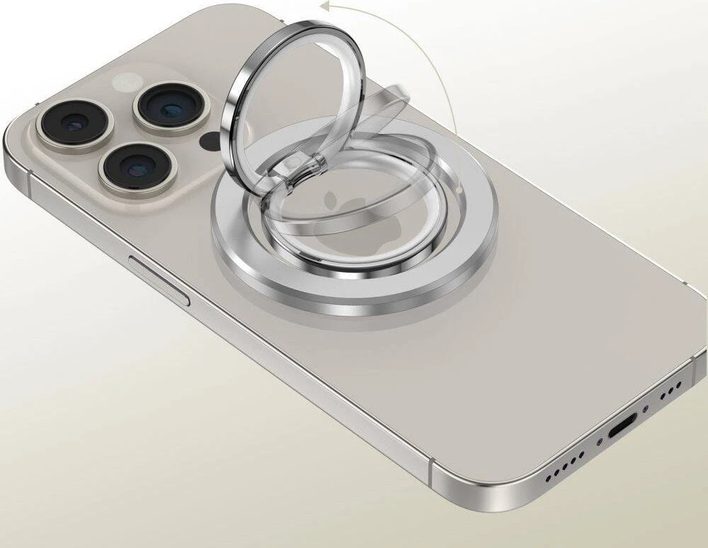 Tech-Protect MMR300 magnetinis laikiklis / ring su MagSafe – sidabrinės spalvos