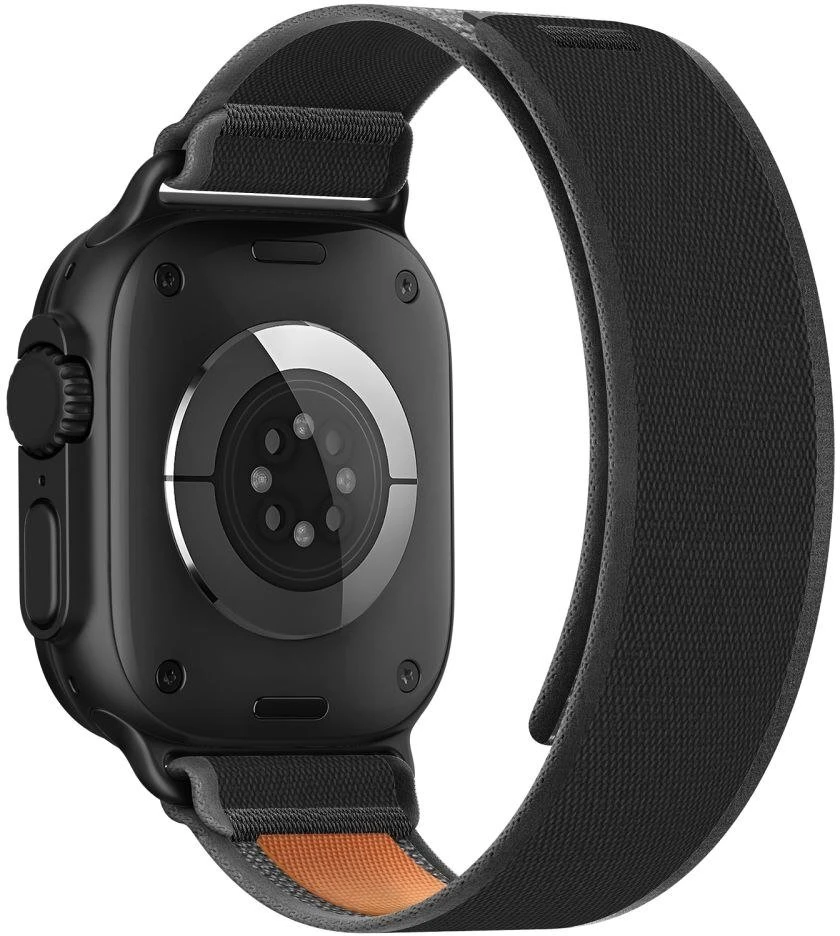 Tech-Protect Elite Elite Apple Watch 8 / 9 / 10 / 11 / SE / Ultra (44 / 45 / 46 / 49 mm) JUODA/ORANŽINĖ