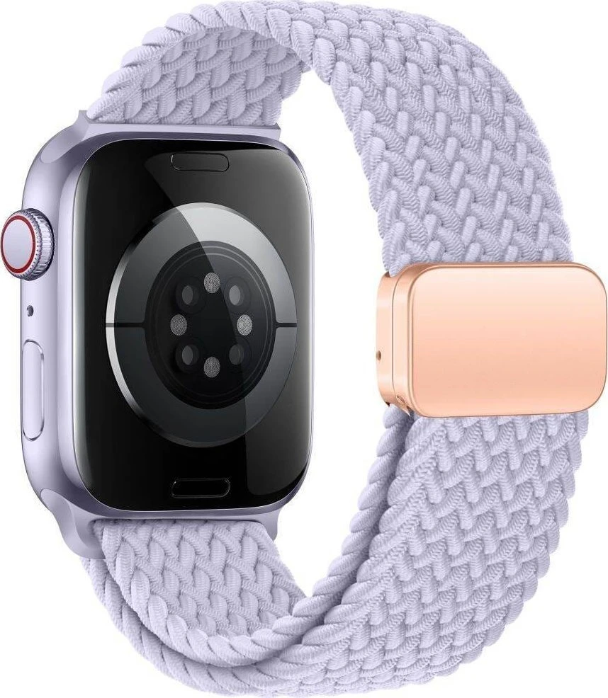 Apyrankė Apple Watch 3 / 4 / 5 / 6 / 7 / 8 / 9 / SE (38 / 40 / 41 mm) Tech-Protect Nylonmag Periwinkle violetinė