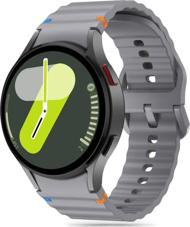 Apyrankė Samsung Galaxy Watch 4 / 5 / 5 PRO / 6 / 7 / FE Tech-Protect silikoninė Sport Crayon pilka