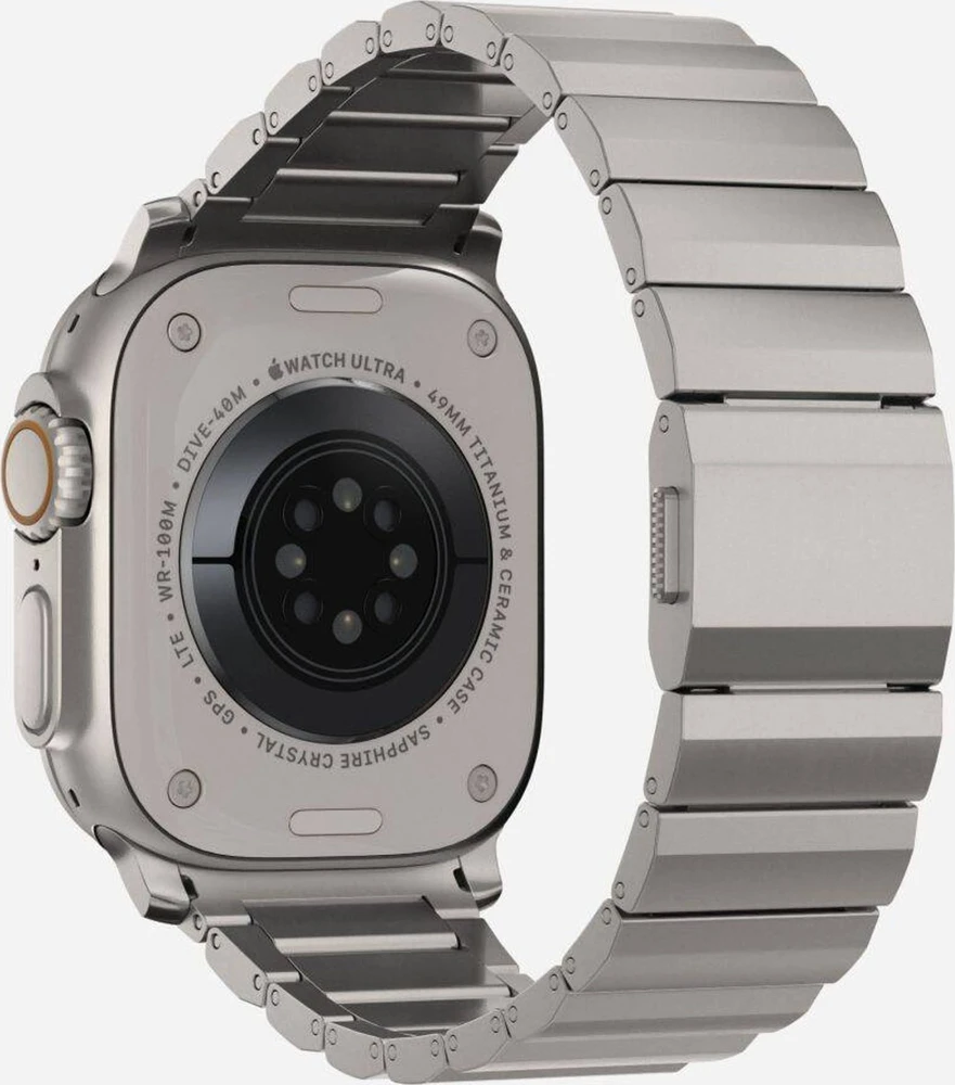 Apyrankė laikrodžiui Watch 4 / 5 / 6 / 7 / 8 / 9 / SE / Ultra 1 / 2 (42 / 44 / 45 / 49 MM) Tech-Protect Steelband Titanium