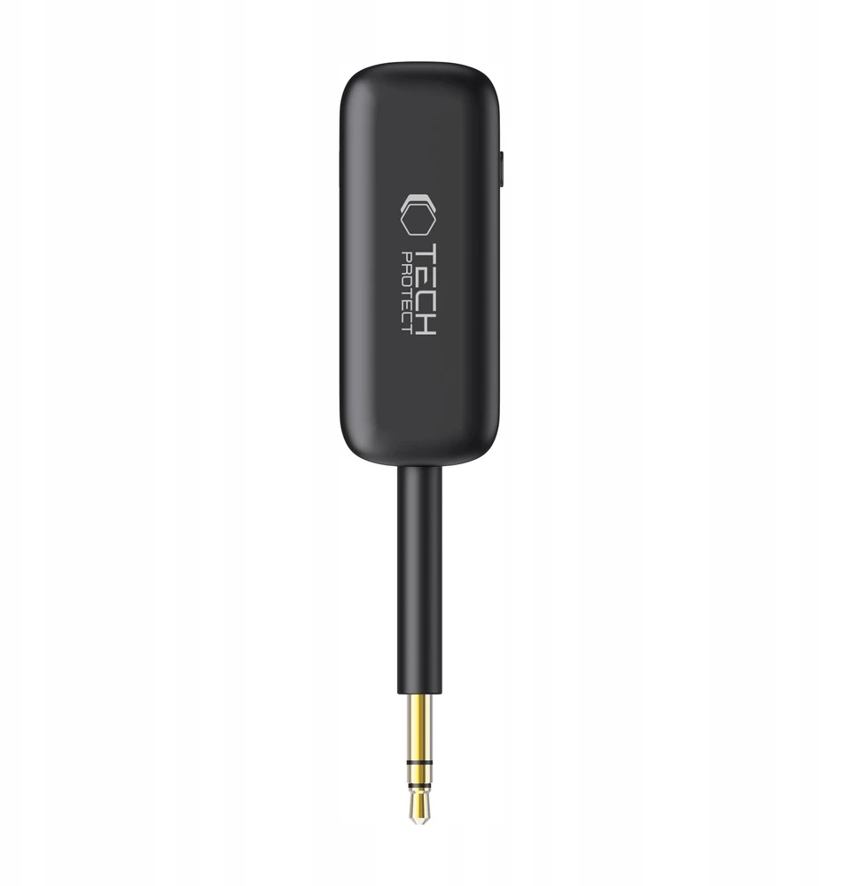 Tech-Protect ULTRABOOST AU02 GARSO ADAPTERIS AUX BLUETOOTH 5.4 Juodas
