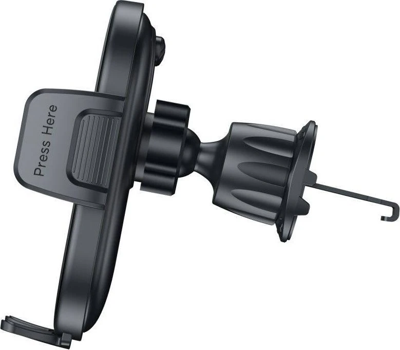 Tech-Protect V7 automobilinis telefono laikiklis for cockpit / air vent – juodos spalvos