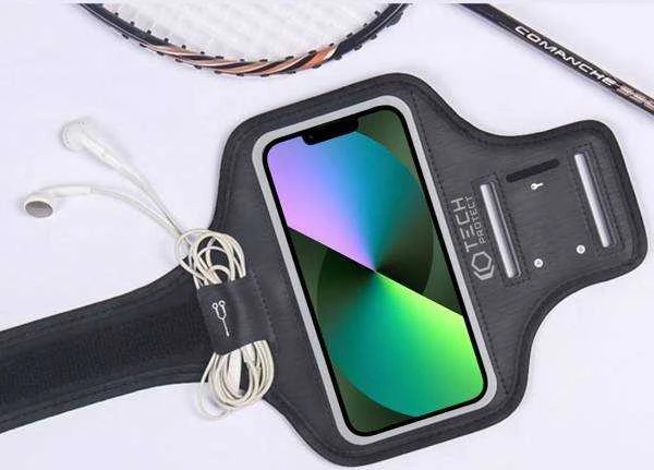 Spigen A703 Dyanmic Shield ArmBand dėklas juodos spalvos