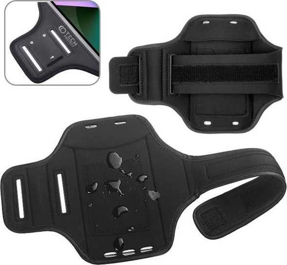 Spigen A703 Dyanmic Shield ArmBand dėklas juodos spalvos
