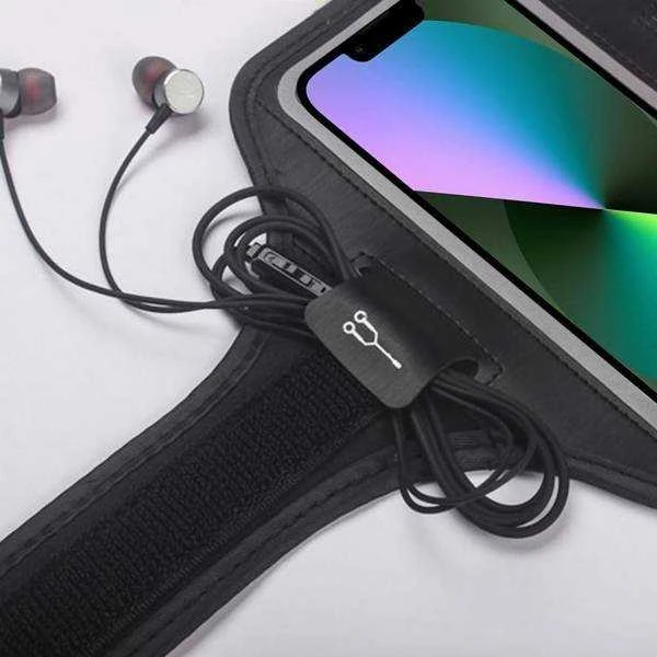 Spigen A703 Dyanmic Shield ArmBand dėklas juodos spalvos