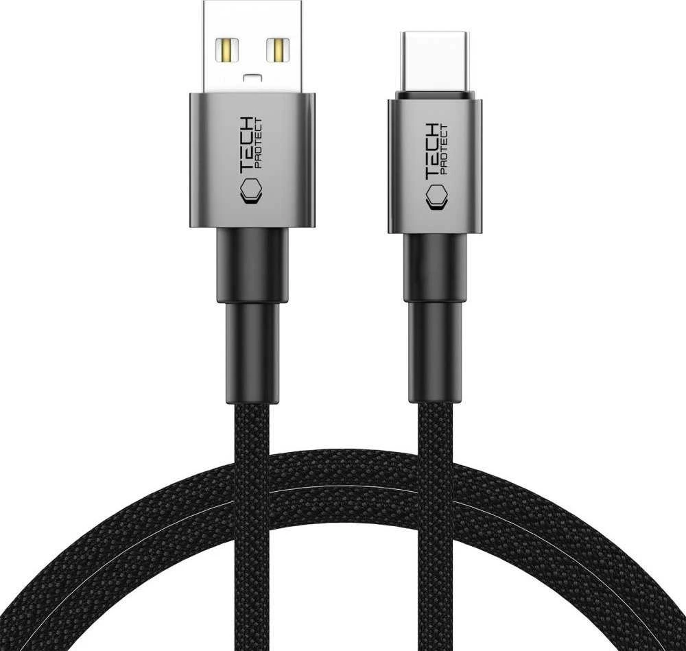 TECH-PROTECT ULTRABOOST DNA TYPE-C CABLE 15W/3A 100CM IRON Pilkas
