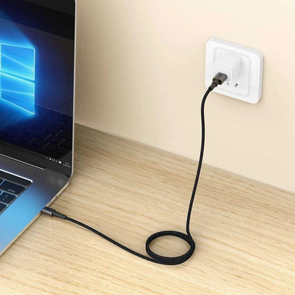 Tech-Protect UltraBoost DNA USB-A / USB-C kabelis 15W/3A 200cm – pilkas