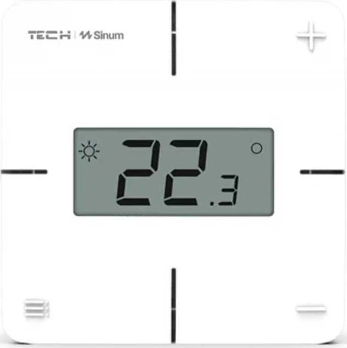 TCH Laidinis kambario valdiklis sinusinis baltas R-S1 Tech Controllers