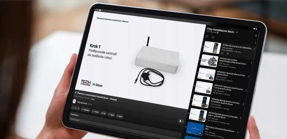 Valdymo blokas Sinum EH-01 lite Tech valdikliai