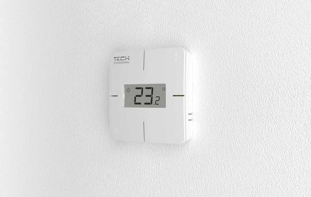 Belaidis patalpų termostatas, baltas, T-2x Wi-Fi, Tech controllers