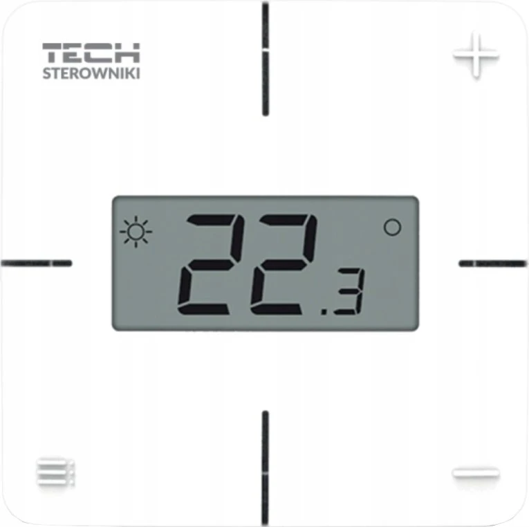Tech Tech laidinis kambario termostatas R-X skirtas L-X juostelei, baltas STRXWH