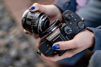 Techart PRO LM-EA9 automatinio fokusavimo bajoneto adapteris - Leica M / Sony E