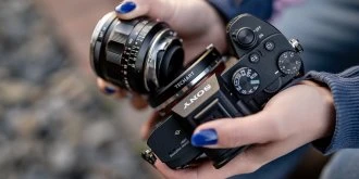 Techart PRO LM-EA9 automatinio fokusavimo bajoneto adapteris - Leica M / Sony E