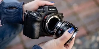 Techart PRO LM-EA9 automatinio fokusavimo bajoneto adapteris - Leica M / Sony E