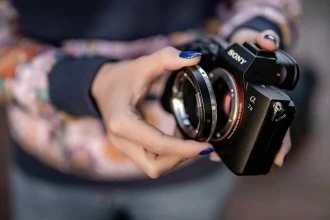 Techart PRO LM-EA9 automatinio fokusavimo bajoneto adapteris - Leica M / Sony E