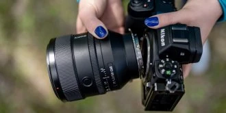 Adapteris - Techart TZE-02 Bajoneto Adapteris Sony E į Nikon Z Autofokusui
