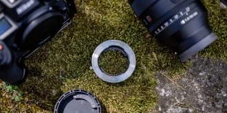 Adapteris - Techart TZE-02 Bajoneto Adapteris Sony E į Nikon Z Autofokusui