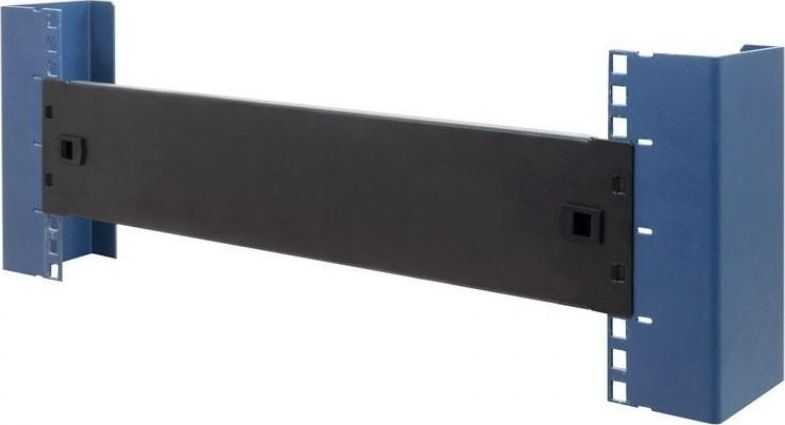 Techly 2U 19'' įspaudžiamas dangtelis Juodas (I-CASE BLANK-2-SCLTY)