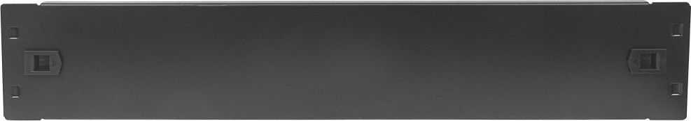 Techly 2U 19'' įspaudžiamas dangtelis Juodas (I-CASE BLANK-2-SCLTY)