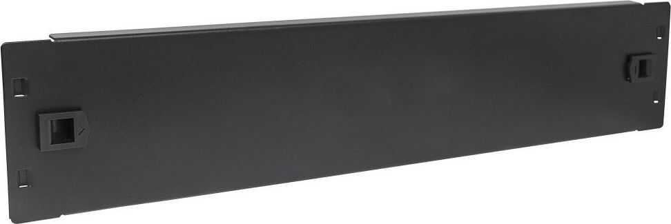 Techly 2U 19'' įspaudžiamas dangtelis Juodas (I-CASE BLANK-2-SCLTY)