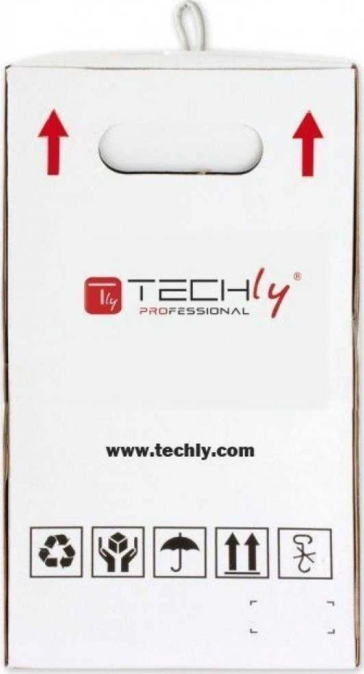Techly ITP-C6F-FL tinklo kabelis Pilkas 305 m Cat6 F/UTP (FTP)