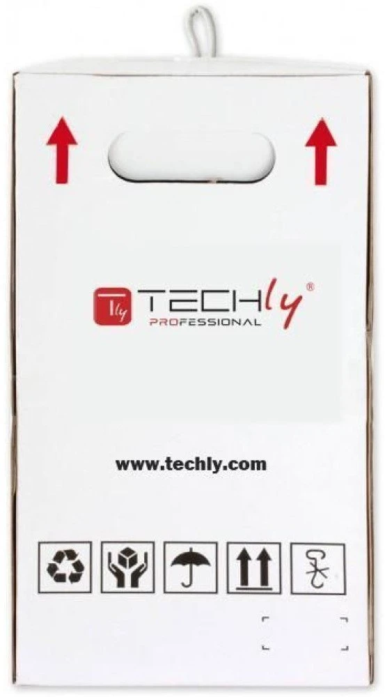 „Techly Cat6 UTP“ vytos poros kabelis, 305 m, 100 % CU, pilkas