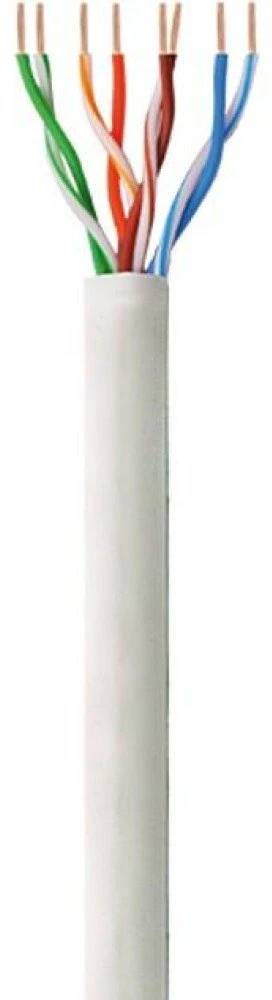 „Techly Cat6 UTP“ vytos poros kabelis, 305 m, 100 % CU, pilkas