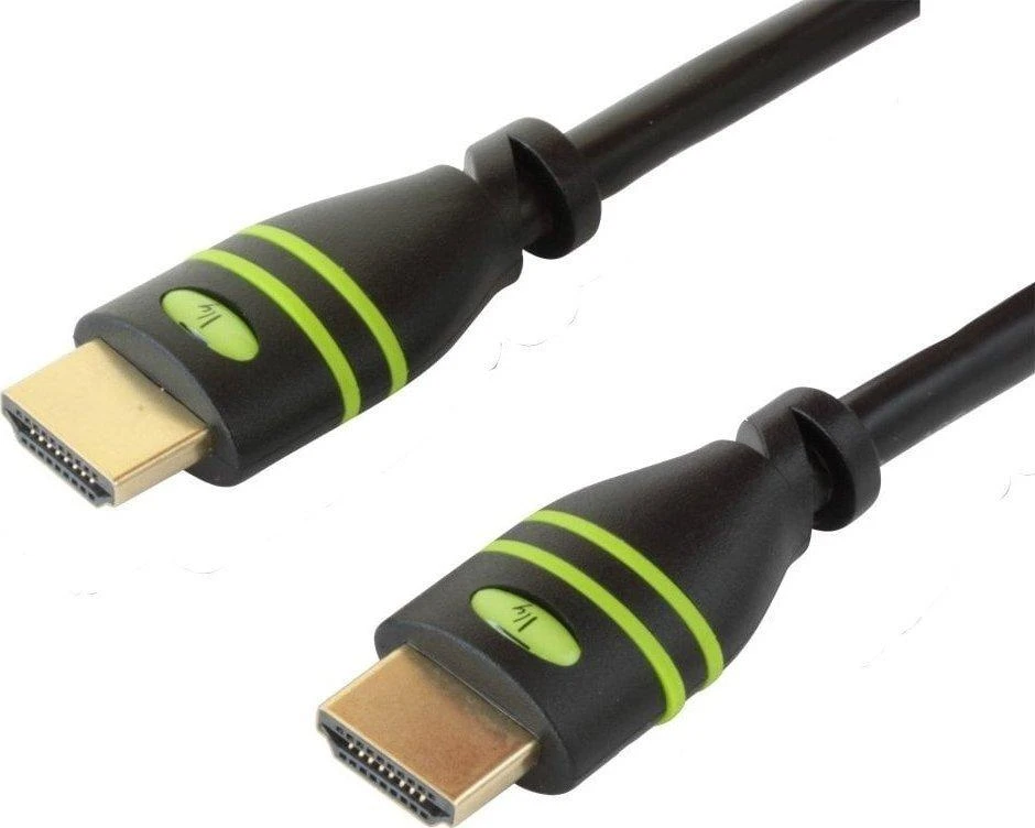 Techly 2.0m HDMI-A M/M HDMI kabelis 2 m HDMI A tipo (standartinis) Juoda
